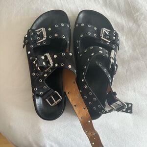 isabel marant studded sandals size 39 great condition